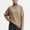 camel, variant on Women Loose Fit Turtleneck Knit Top, Drop Shoulder Casual Pullover Sweater