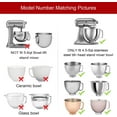 thumbnail image 3 of Mixer Bowl Cover for KitchenAid Tilt-Head Stand Mixers 4.5-5 Quart Stainless Steel Bowls, 3 of 6