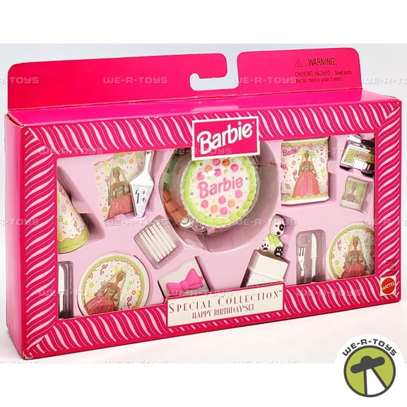Barbie Special Collection Happy Birthday Set 1998 Mattel 22299