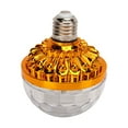 thumbnail image 1 of Bombilla de Bola Giratoria, PC Base E27 Práctica 6W Luz de Bola Giratoria Ee. Uu. 110-240V 30 A 50 METROS CUADRADOS CON CABLE DE ACHUFE DE 8.2 PIES PARA KTV, 1 of 7