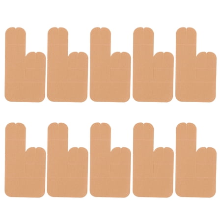 10pcs Pre Cut Kinesiology Tape for Double Thumb in Sports Activities Daily Use
