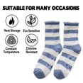 thumbnail image 2 of Whataatahia Calcetines para dormir Calcetines para el hogar Calcetines de piso acolchados de terciopelo coral, 2 of 5