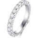 thumbnail image 1 of Anillo Xtellar de plata de ley con circonita cúbica, elegante banda de plata de ley de 3 mm, anillos de plata de ley para mujer, perfecto para regalar anillos de plata de ley 925 plateado, 1 of 3