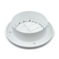 thumbnail image 2 of B&B Molders Heating/Cooling Register 94271 Heating/Cooling Register; CoolVent Deluxe Vent; Ceiling Mount; Adjustable; 360 Degree Rotation; Polar White; With Installation Kit; Single, 2 of 2