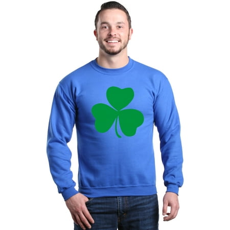 - Shop4Ever Men's Lucky Irish Shamrock Clover St. Patrick's Day Crewneck Sweatshirt