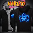 thumbnail image 1 of Akatsuki Naruto Luminous Sweatshirts Hoodies Fleece Oversized Hooded Thick Uchiha Sasuke Jacket Men Personality Outerwear Coat5XL Gao Jinjia LED, 1 of 2