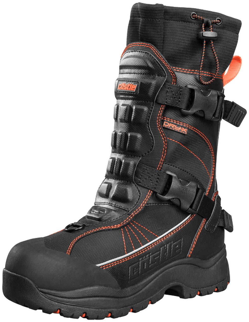 Castle X Barrier 2 Mens Snowmobile Boots Orange - Walmart.com - Walmart.com