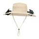thumbnail image 4 of Sombrero de Sol Yinane con Ventilador Recargable USB Caqui, 4 of 5