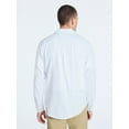 thumbnail image 3 of Free Assembly Men's Button Front Flannel Shirt with Long Sleeves, Sizes S-3XL, 3 of 5