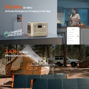 Jackery Solar Generator 1000 V2 Dune White with 200W Solar Panel,1060Wh Portable Power Station LiFePO4 Battery,1500W AC/100W USB-C Output,1Hr Fast Charge for Outdoor,Off-Grid Living,RV,Emergency