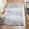 thumbnail image 2 of SAFAVIEH Bella Marcella Medallion Geometric Wool Area Rug, Blue, 2' x 3', 2 of 3