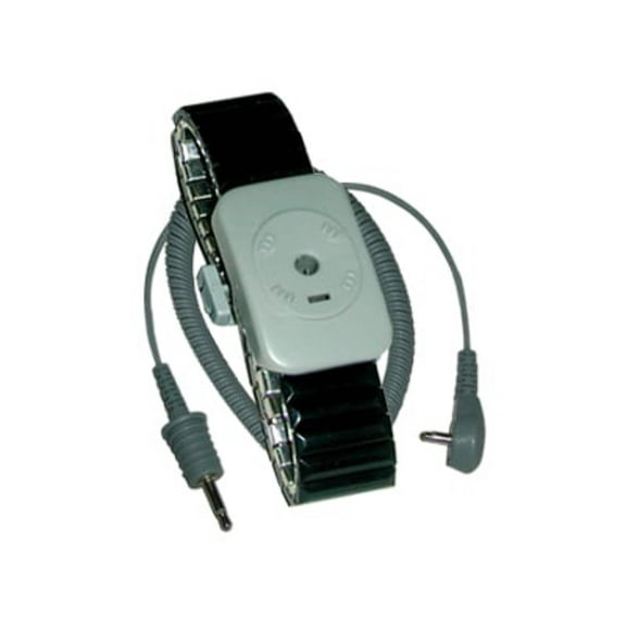 WB5050 Series Dual Conductor Metal Wrist Band and 5ft Coil Cord Set