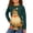 Christmas Santa Claus, variant on Corgi Doughnut Shirts Crew Neck Fashion for Fall Long Sleeve Tee for Girls Soft Long Sleeve Shirt Kids Cute T Shirts for Girls 7-8 Years Old Clothing Casual Tops Going Out Outfit