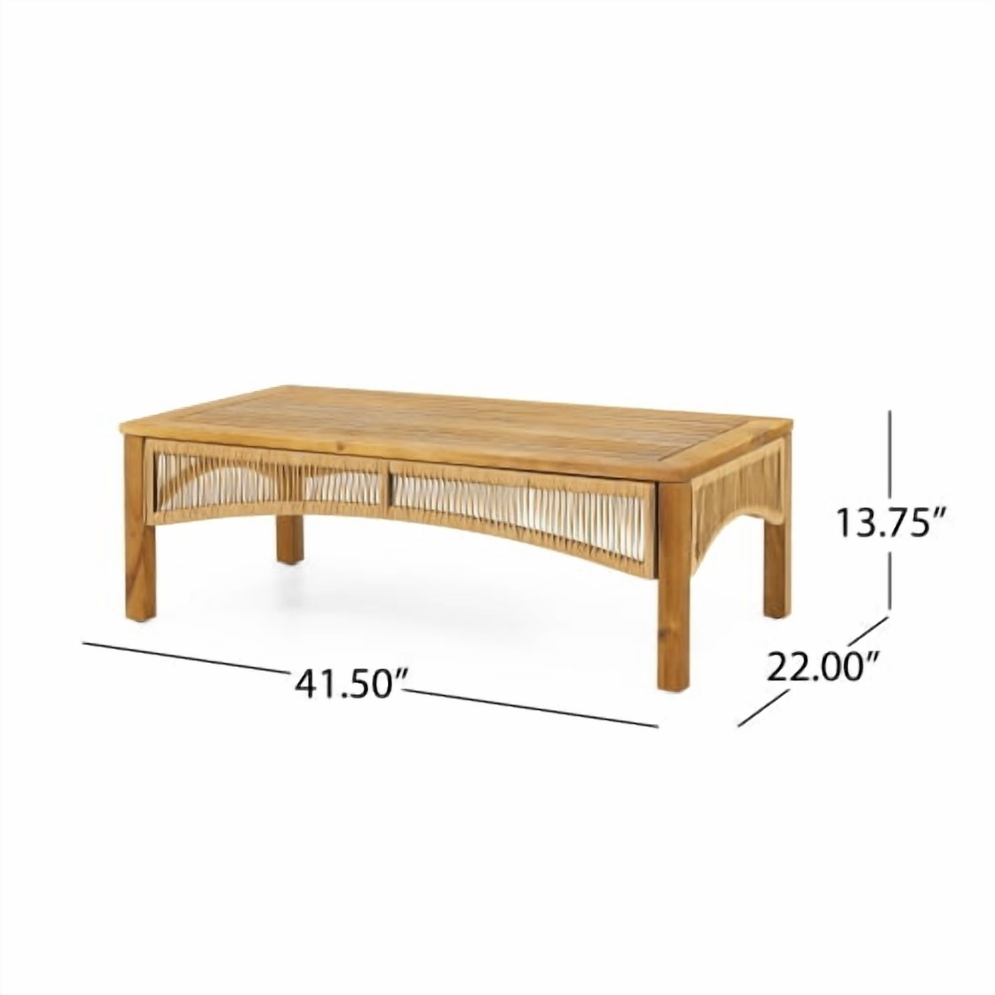 ACE-PATIO,4 PCS,EVELYN Outdoor Acacia Wood Four-seater Chat Set with Cushions,Including 2 Club Chairs,1 Loveseat & 1 Table,for Patio,Backyard,Porch,Garden,Poolside(Beige)