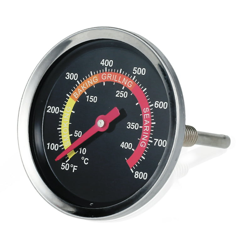 Willkey BBQ Thermometer 500 1000 Degree Roast Barbecue Smoker Grill Temp Gauge 3 inch, Other