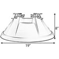 thumbnail image 4 of Gardenised QI004154.RD Plastic Christmas Tree Stand with Screw Fastener, Red, 4 of 4