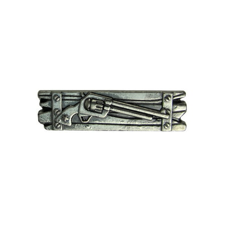 Metal Pistol Kitchen Cupboard Knob Vanity Drawer Pull Western Gun Cabinet (Best Pistol Trigger Pull)