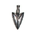 thumbnail image 1 of Sterling Silver 16" 1mm Box Chain Indian Arrowhead Pendant Necklace, 1 of 2