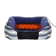 Barhoo Usb Pet Heating Pad Reptile Warming Mat Leather Climbing Pad Temperature Adjustable Small Animal Insulation Pad for Tortoise Lizard 1* Heating Element