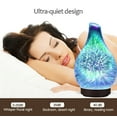 thumbnail image 5 of iMeshbean 3D Glass Essential Oil Diffuser Firework Colorful LED Aromatherapy Humidifier, 5 of 11