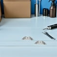 thumbnail image 3 of 30 conectores universales de acero inoxidable para esquinas de muebles con tornillos, soportes triangulares resistentes para muebles de madera, cajones, armarios, mesas y sillas, color plateado., 3 of 6