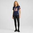 thumbnail image 4 of Women's Nike Nate Davis  Navy Chicago Bears  Game Jersey, 4 of 7