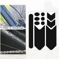 thumbnail image 4 of 2xBike Frame Protector Sticker Tape Bicicleta Proteger Cubierta Negro Sunnimix Protector de cuadro de bicicleta, 4 of 7