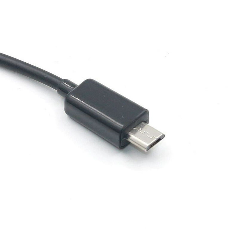 Câble USB 2.0 OTG On-The-Go femelle / micro USB mâle - USB