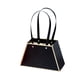 thumbnail image 1 of Xiao Hua Regalos, flores, bolsas de embalaje para cajas de regalo, bolsas de regalo con flores trapezoidales, acompañadas de cajas de flores para regalo (negras), 1 of 5