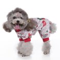 thumbnail image 3 of Billuyoard Suéter de Navidad para mascotas, ropa para mascotas con temática navideña, abrigo, vestido para perros y gatos, mono, vacaciones, invierno, Ropa para mascotas dieciséis S Billuyoard PT0825-16B, 3 of 6