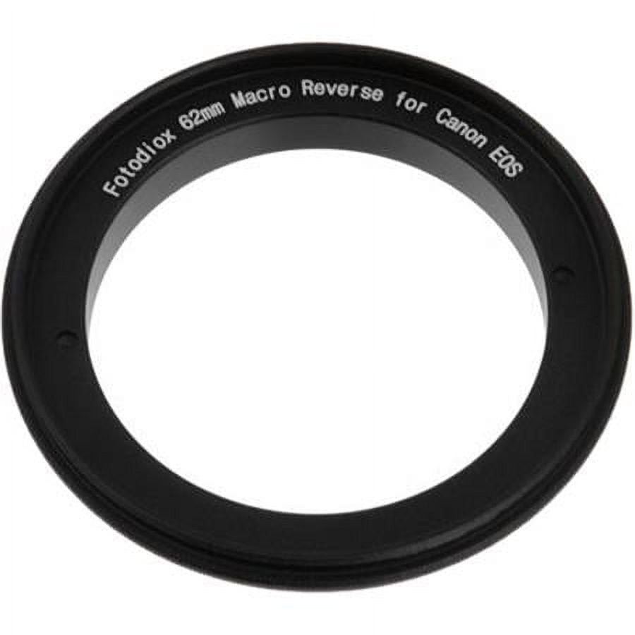 Fotodiox Macro-Reverse-EOS-62mm 62 mm Macro Reverse Adapter for Mounting Lenses with Cameras Filter Thread