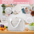 thumbnail image 3 of Lunch Bag - Insulated Lunch Box for Women, Reusable Large Capacity Cooler Bag for Adult, Small Leakproof Cute Corduroy Lunch Tote for Work Office Travel Picnic, 3 of 6