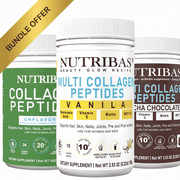 Multi Collagen Protein Powder, with HA Biotin Vit. C MCT, Coffee Variety - 3-Pack