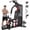 P436 Pro, variant on TOSSFD Home Gym Machine - High/Low Pulley System for Lat Pulldown, Row & Back Workout, with Leg Support | All-in-One Strength Training Equipment for Home Gym
