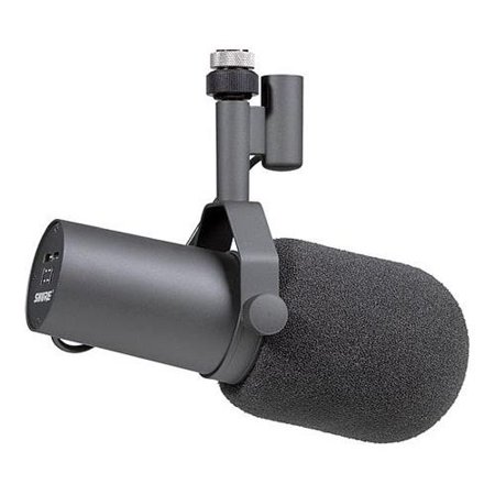Shure SM7B Dynamic Vocal Microphone (Best Vocal Mic For Live Performance)