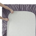 thumbnail image 4 of Nestl King Sheets Set, Instantly Soft, Deep Pocket Bed Sheets King 4 Piece, Luxury Soft Microfiber King Size Sheets, Gray Purple, 4 of 8