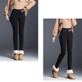 thumbnail image 5 of Gibobby Leggings gluteos deportivo Mujeres -Sign Warm Winter Tight Velvet Pantalones Pantalones Leggings（Negro， XXXL), 5 of 5