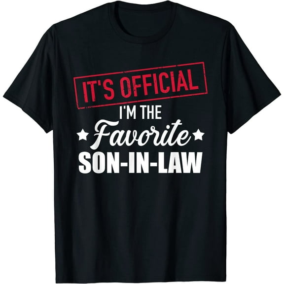 Mens Favorite son-in-law from mother-in-law or father-in-law T-Shirt