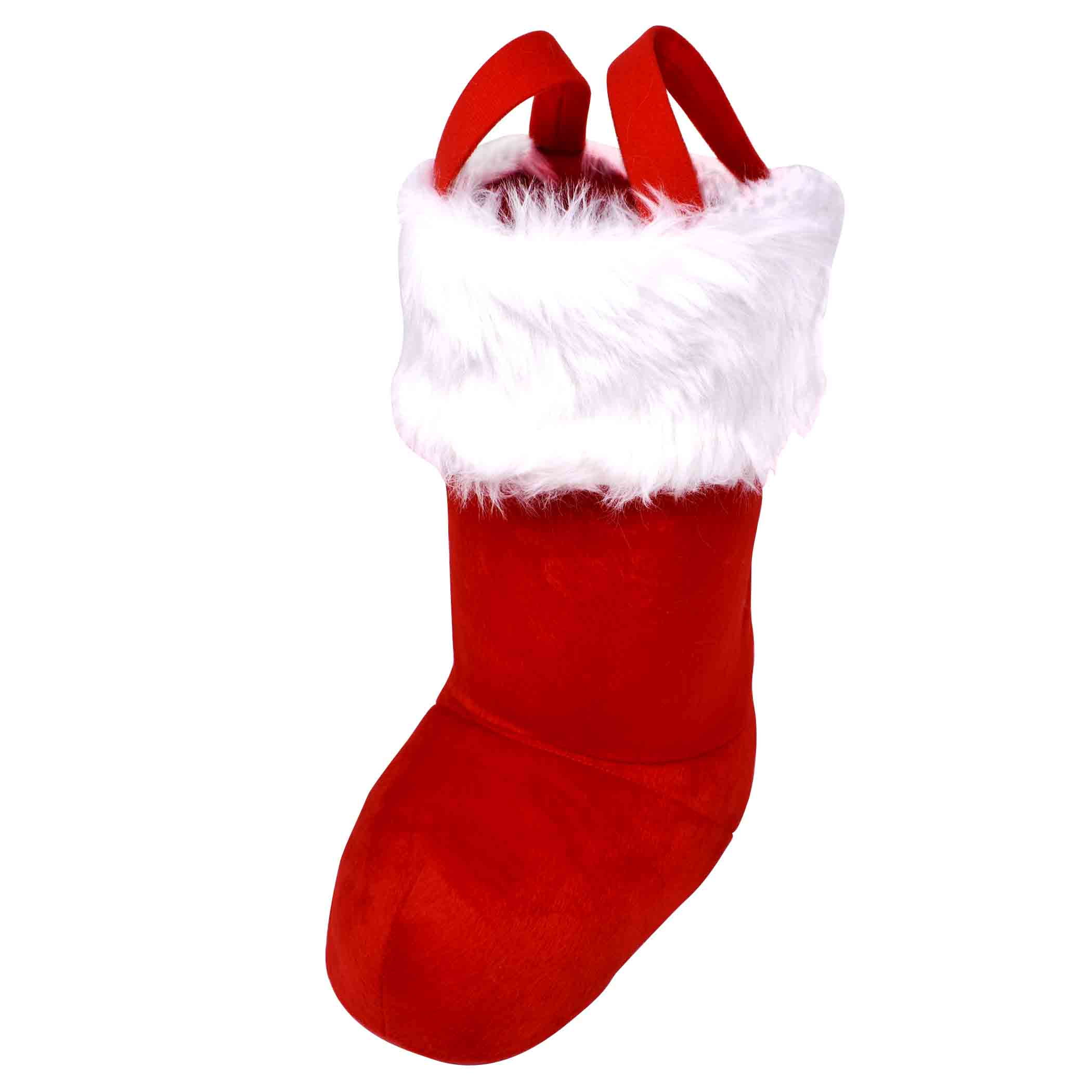 plush christmas sack