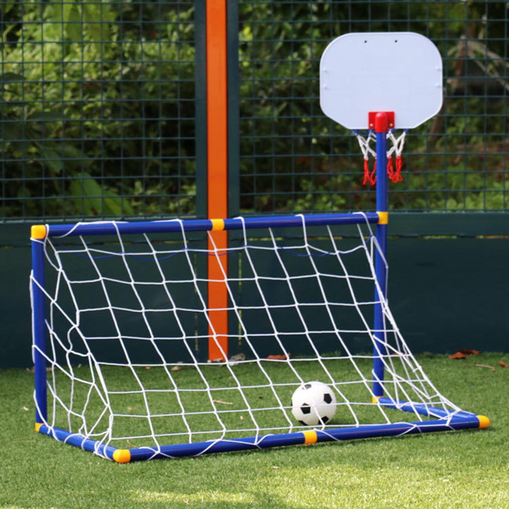 CEORPER Outdoor Basketball and Football combination is Convenient to Carry and Entertain