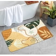 thumbnail image 6 of Abstract Bathroom Rugs Cute Colorful Plant Bath Mat Non-Slip Mid Centry Printed Bath Rugs Soft Velvet Machine Washable Boho Floor Mats Aesthetic Design for Bath Tub Sink Shower, 20x31 inch, 6 of 6