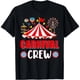 thumbnail image 1 of Playera de Mujer Tema Circo Divertida para Fiesta - Carnaval Crew - Regalo Ideal - Tallas S-3XL y 336XL - Negro y Blanco, 1 of 7