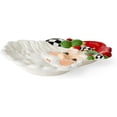 thumbnail image 4 of Spode Christmas Tree Black and White Cookies For Santa Plate, 12-Inch Santa Cookie Plate Made of Earthenware, 4 of 7