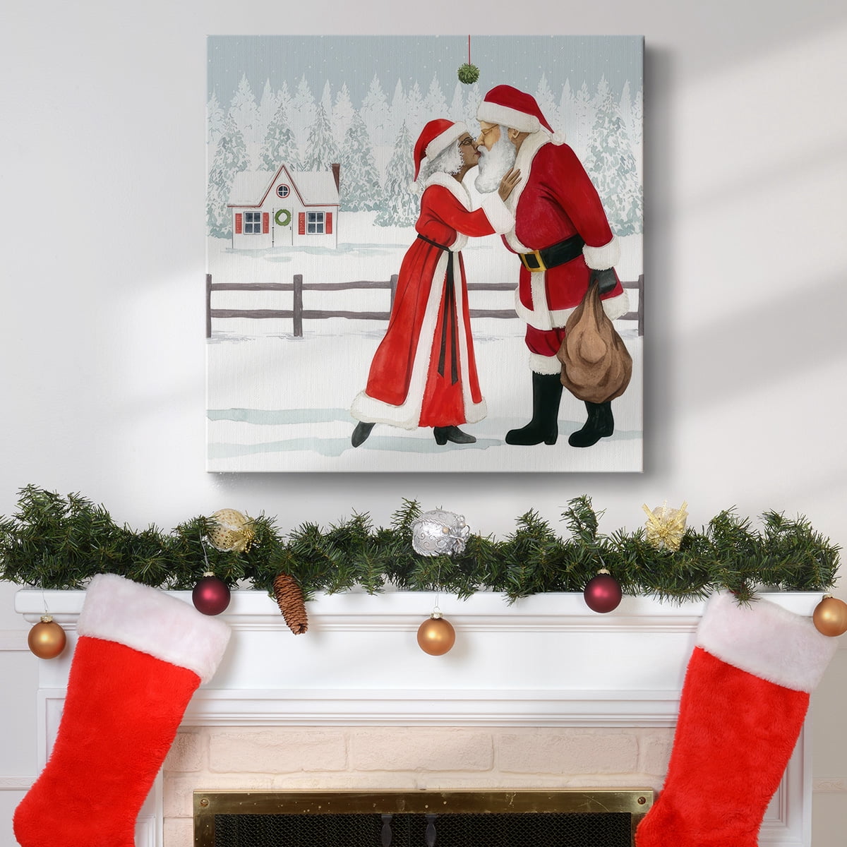 Christmas Love I- Gallery Wrapped Canvas