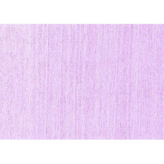 Ahgly Company Indoor Rectangle Solid Purple Modern Area Rugs, 6' x 9'