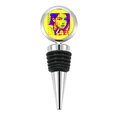 thumbnail image 1 of Comely Frail Vogue Simple Countenance Bottle Stopper Stainless Steel Rubber Reusable, 1 of 4