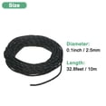 thumbnail image 3 of Cuerda de arranque de retroceso Uxcell 2.5mm 10m Cuerda de nylon para motosierra Negro Azul, 3 of 7