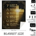 thumbnail image 5 of Pastor Gifts, Gifts for Pastor, Pastor Appreciation Gifts, Pastor Gifts for Men Blanket 60"x50", Gifts for Pastor Appreciation, Religious Gifts for Pastors, Pastor Birthday Gifts, 5 of 6
