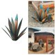 thumbnail image 3 of Escultura Rústica De Tequila,Planta De Agave De Metal De Bricolaje,Estatua De Decoración De Arte De Jardín,Figuras De Jardín,Plantas De Agave De Metal para Patio Al Aire Libre - Ye, 3 of 5