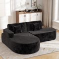 thumbnail image 4 of BUPPLEE Frameless L-Shape Sectional Sofa with Chaise, Ultra-Soft Cloud Couch with Deep Seats, Modern Modular Sofa for Living Room & Bedroom, 4 of 8
